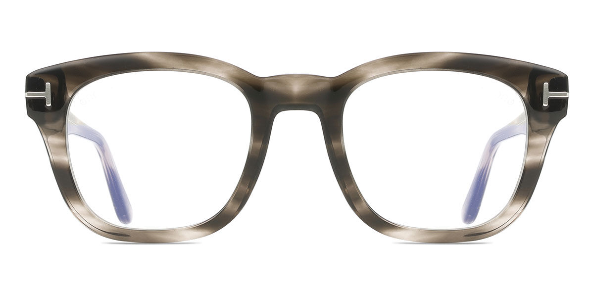 Tom Ford FT5542-B 56A Blue-Light Block, Tortoiseshell frame