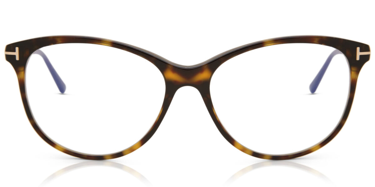 Tom Ford FT5544-B 052 Blue-Light Block, Tortoiseshell frame