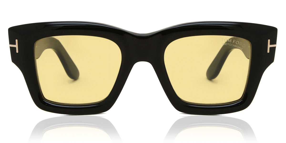 Tom Ford FT1154 ILIAS 01E, Black frame, Brown Photochromic lenses