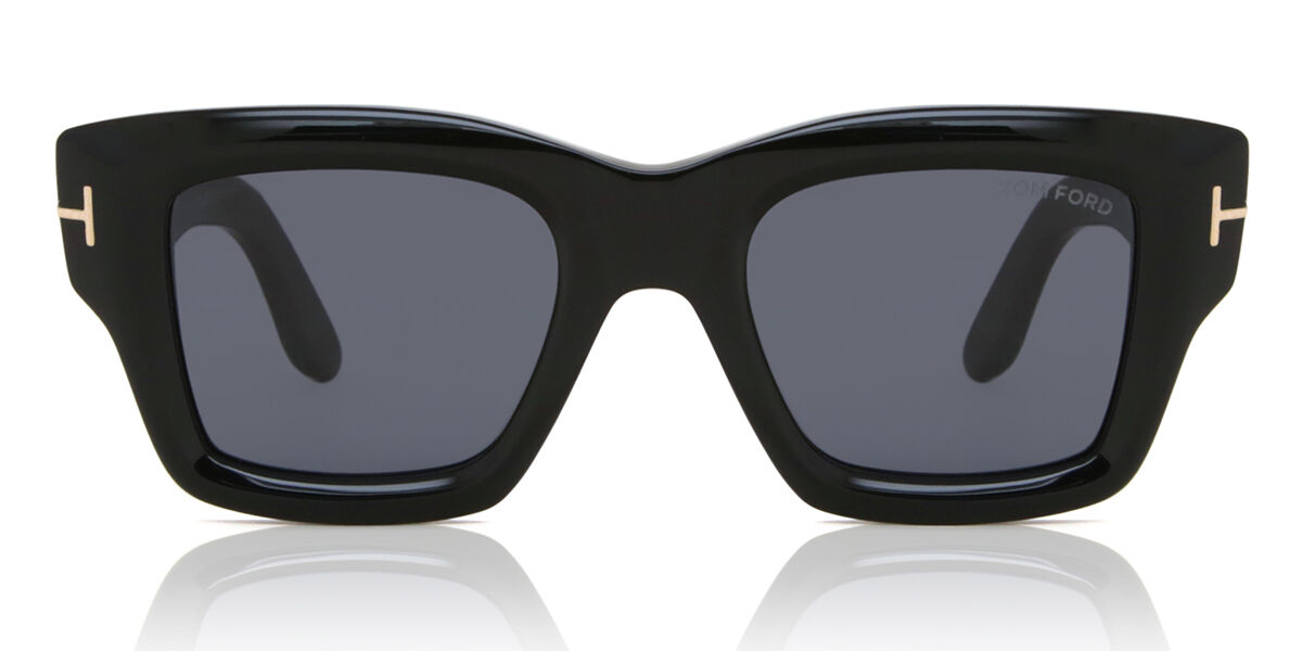 Tom Ford FT1154 ILIAS 01A, Black frame, Smoke Grey lenses