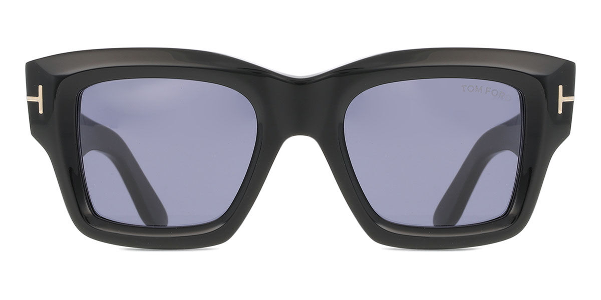 Tom Ford FT1154 ILIAS 01V, Black frame, Dark Blue lenses
