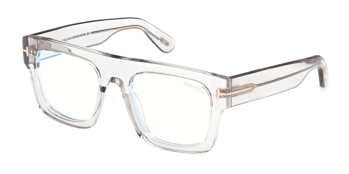 Tom Ford FT5634-B 020 Blue-Light Block, Clear frame
