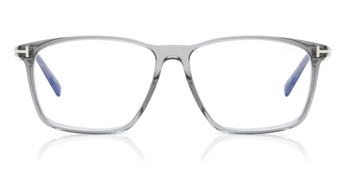 Tom Ford FT5959-B 020 Blue-Light Block, Clear frame