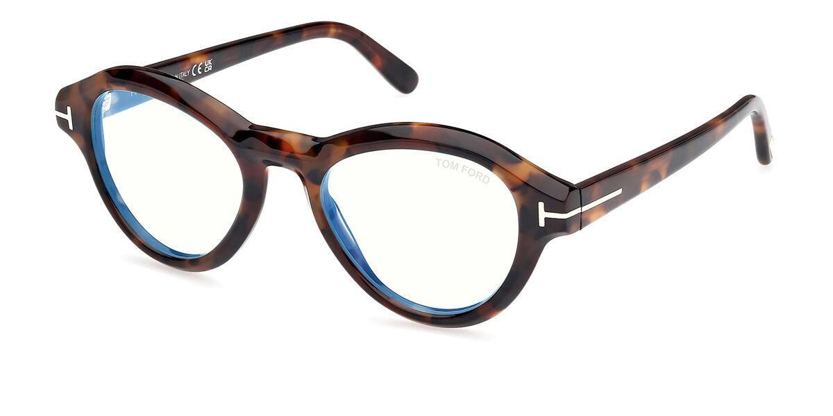 Tom Ford FT5962-B 052 Blue-Light Block, Tortoiseshell frame