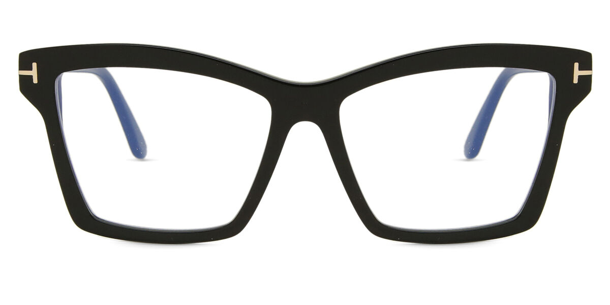 Tom Ford FT5964-B 001 Blue-Light Block, Black frame