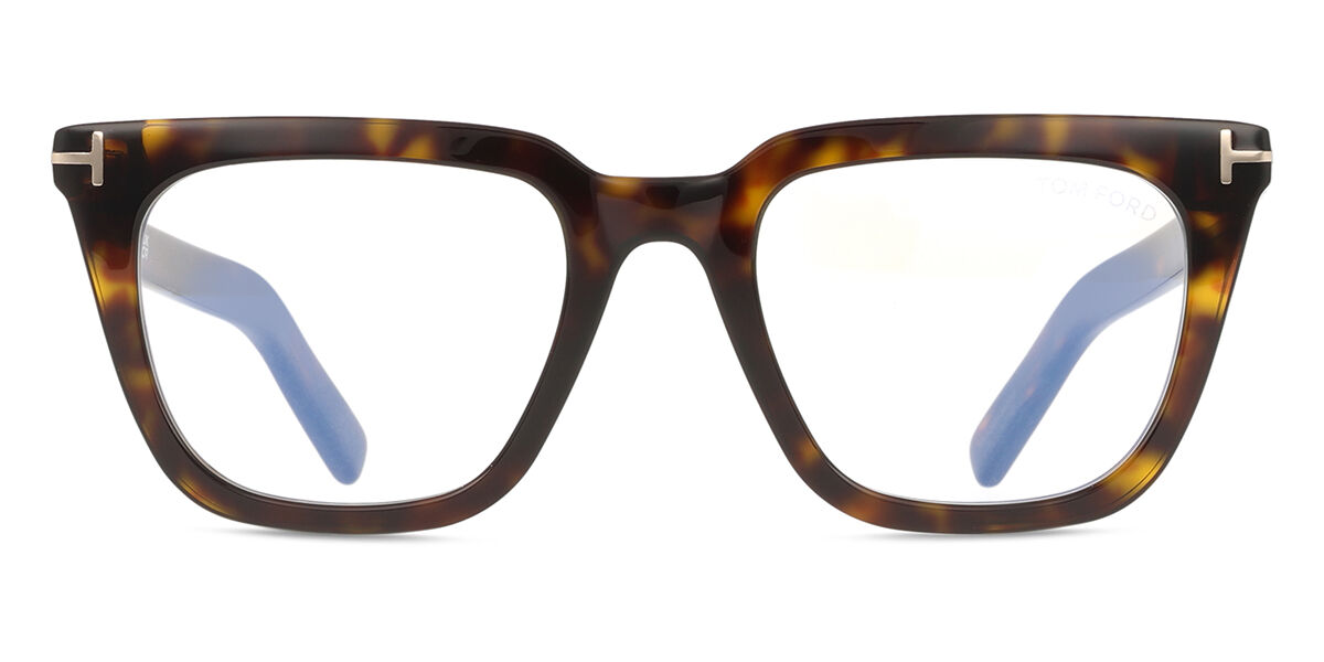 Tom Ford FT5963-B 052 Blue-Light Block, Tortoiseshell frame