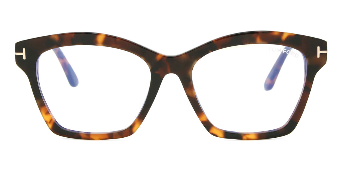 Tom Ford FT5965-B 052 Blue-Light Block, Tortoiseshell frame