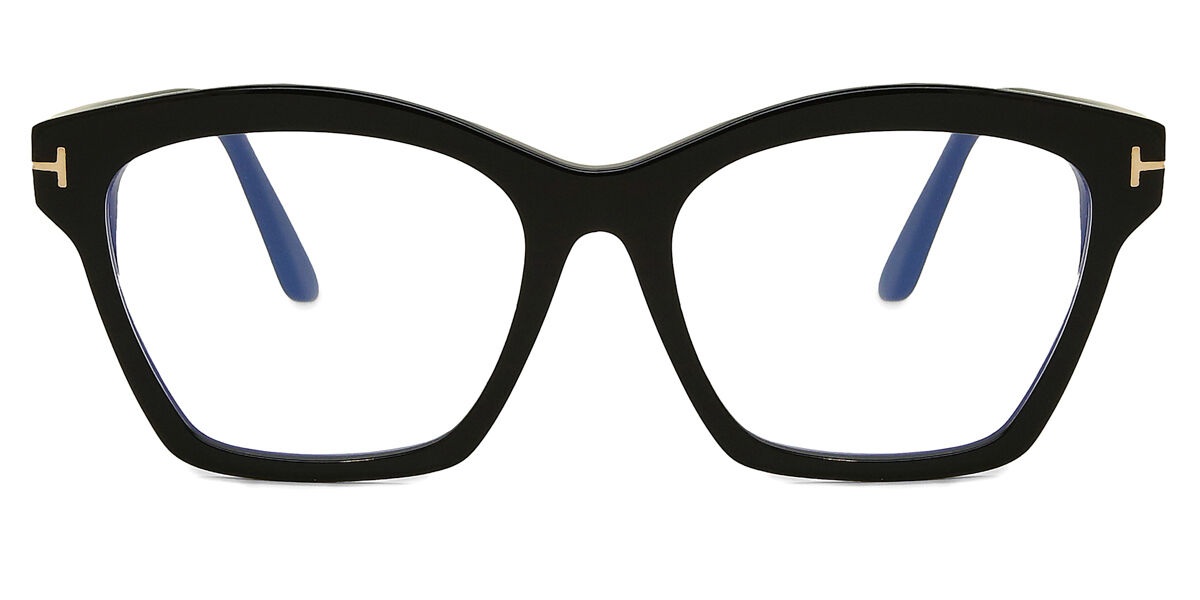 Tom Ford FT5965-B 001 Blue-Light Block, Black frame