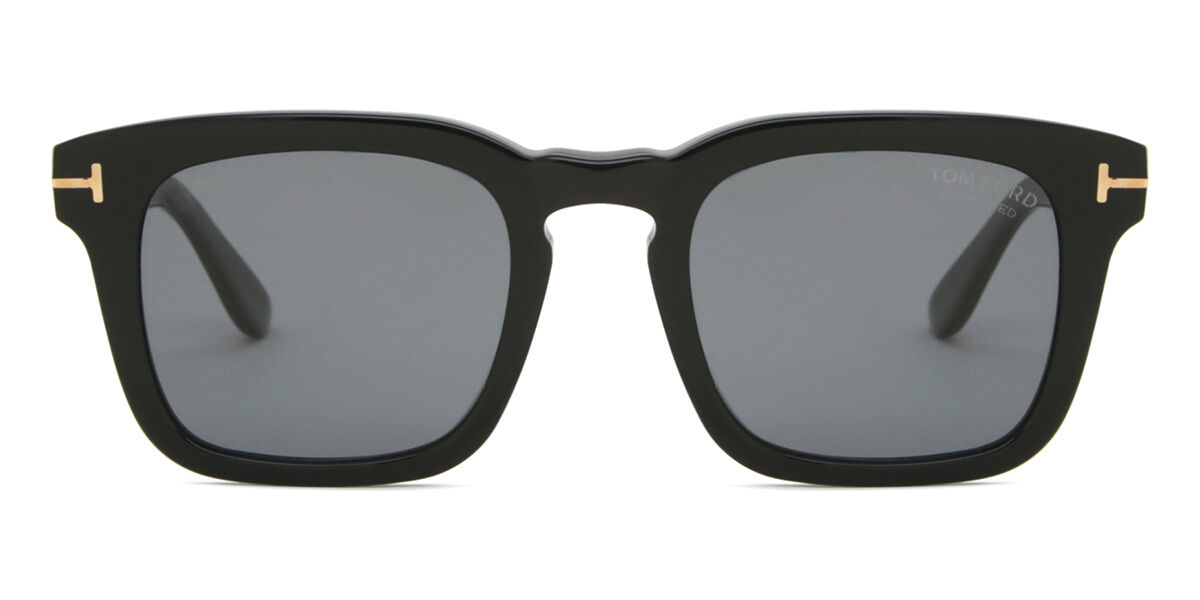 Tom Ford FT0751 DAX Polarized 01D, Grey lenses