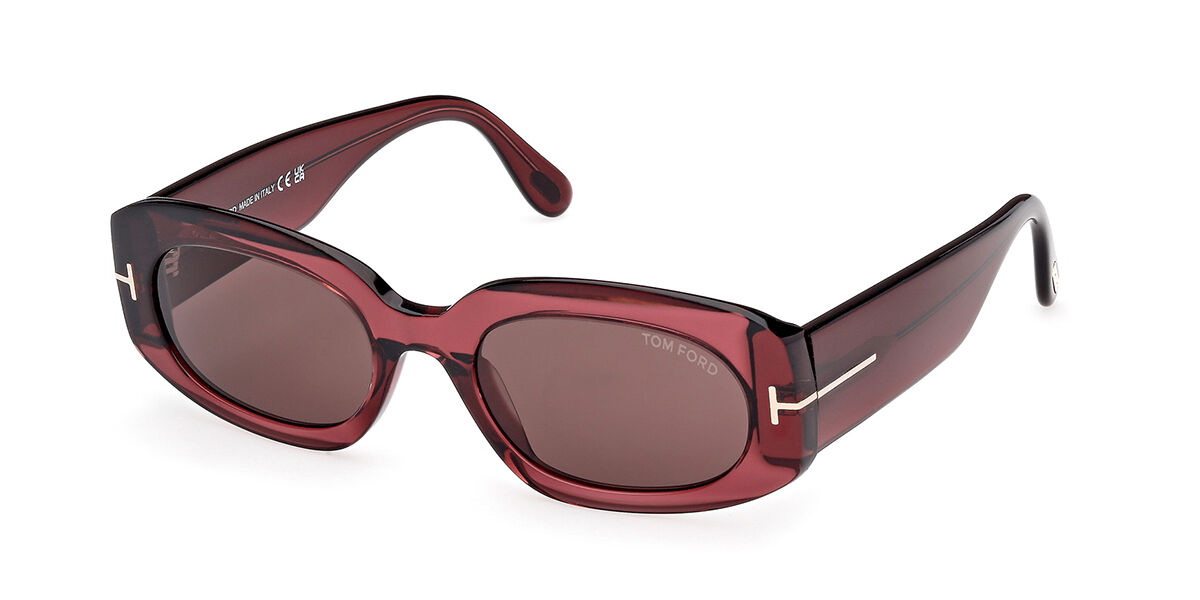 Tom Ford FT1187 CIELLE 69E, Dark Brown lenses