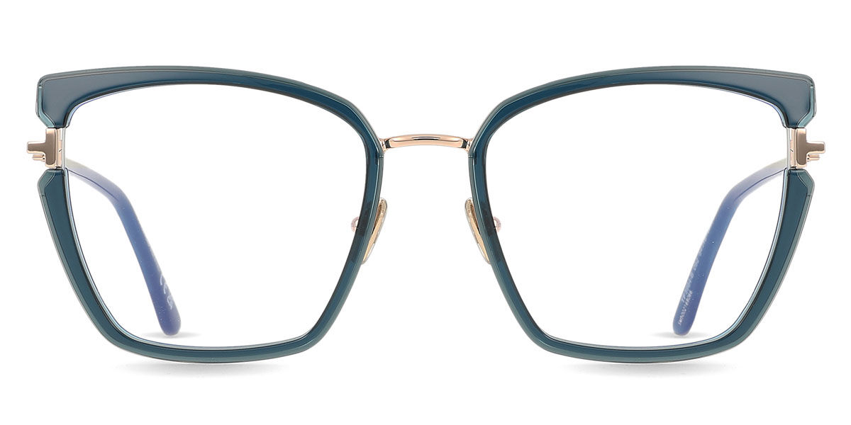 Tom Ford FT5984-B 092 Blue-Light Block, Blue frame