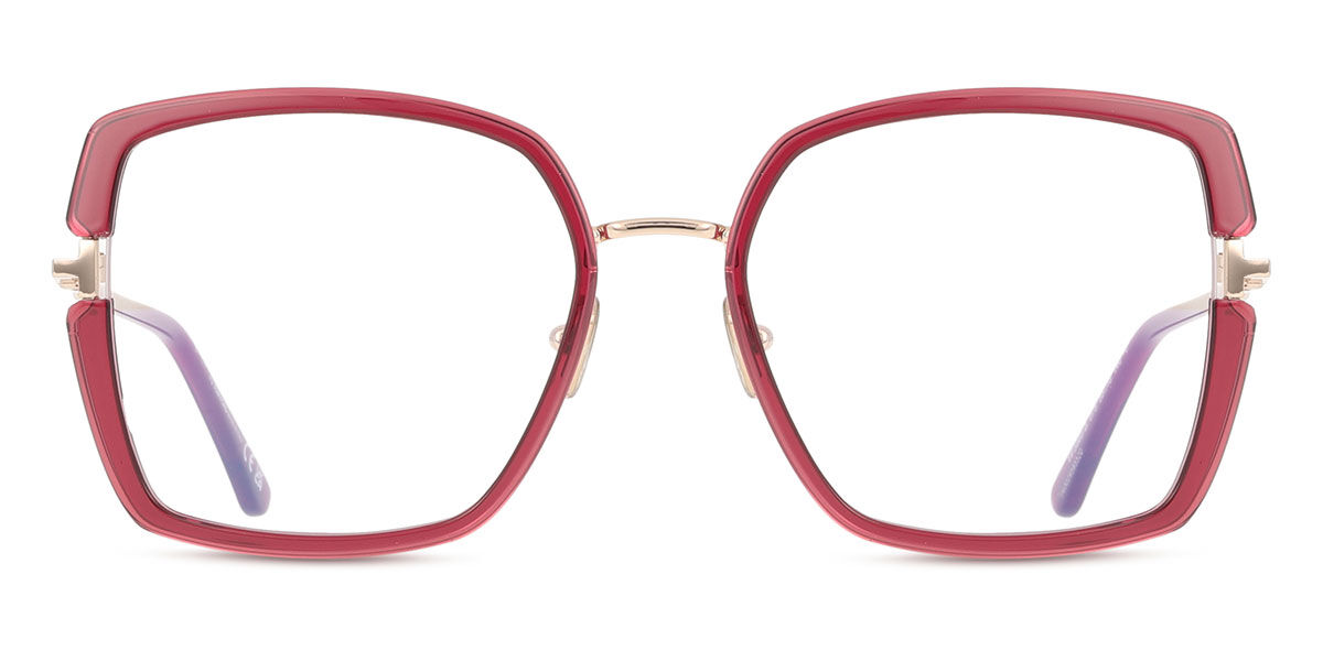 Tom Ford FT5985-B 075 Blue-Light Block, Pink frame
