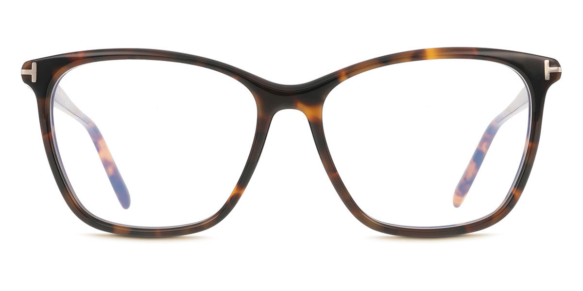 Tom Ford FT5989-B 052 Blue-Light Block, Tortoiseshell frame
