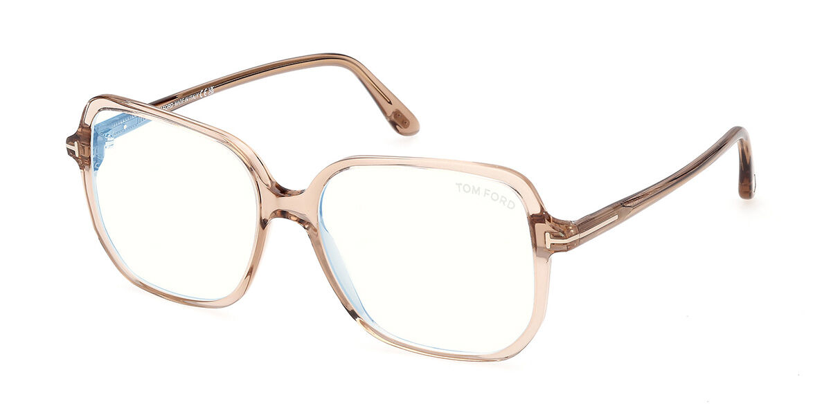 Tom Ford FT5578-B 045 Blue-Light Block, Brown frame