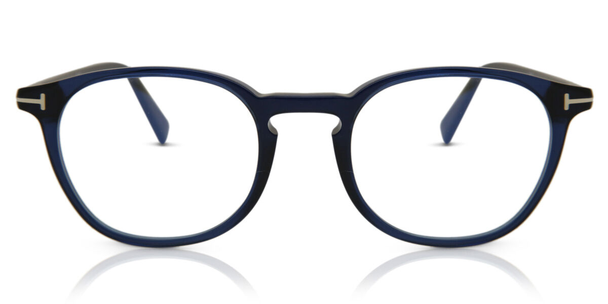 Tom Ford FT5583-B 090 Blue-Light Block, Blue frame