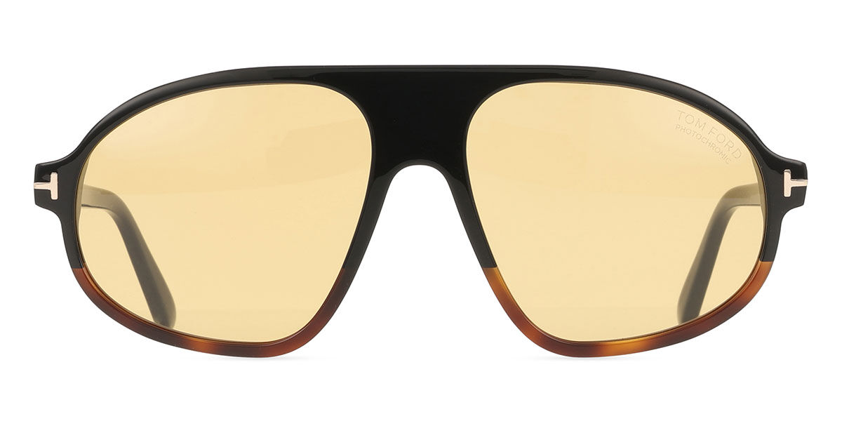 Tom Ford FT1178 EROL 56E, Tortoiseshell frame, Brown Photochromic lenses
