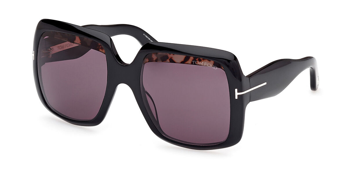 Tom Ford FT1194 AURORA 01A, Black frame, Smoke Grey lenses