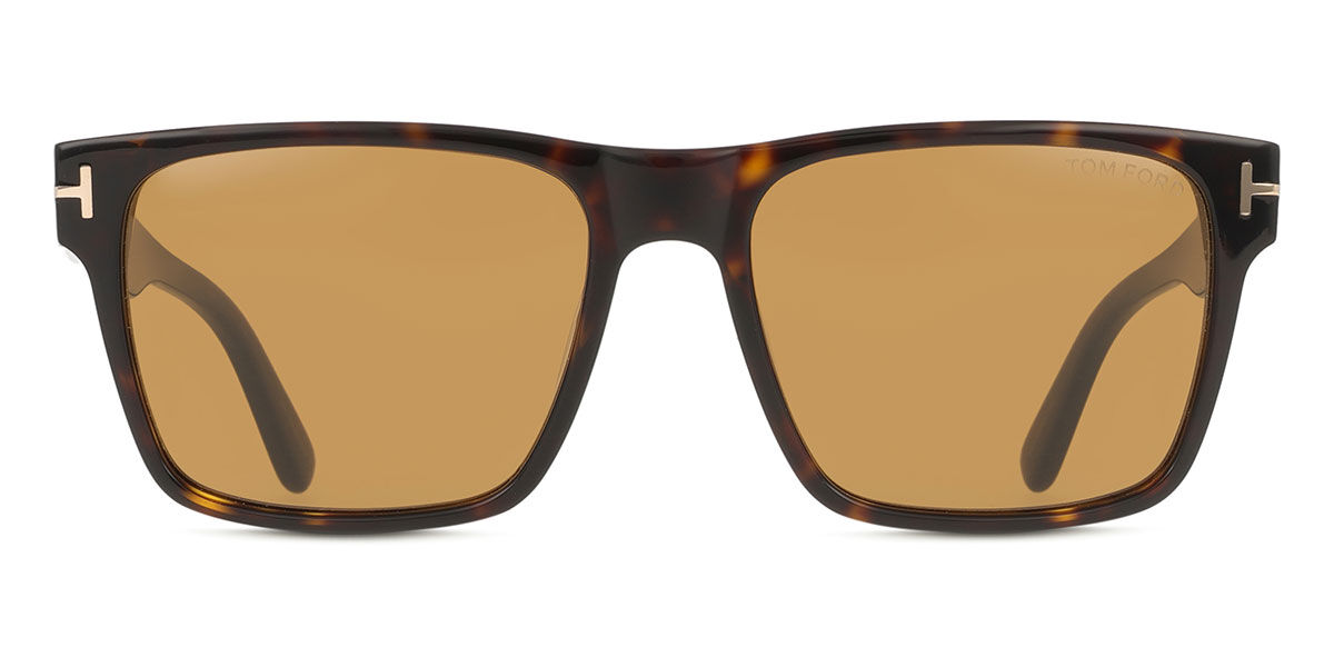 Tom Ford FT1205 CALDER 52E, Tortoiseshell frame, Bronze Brown lenses