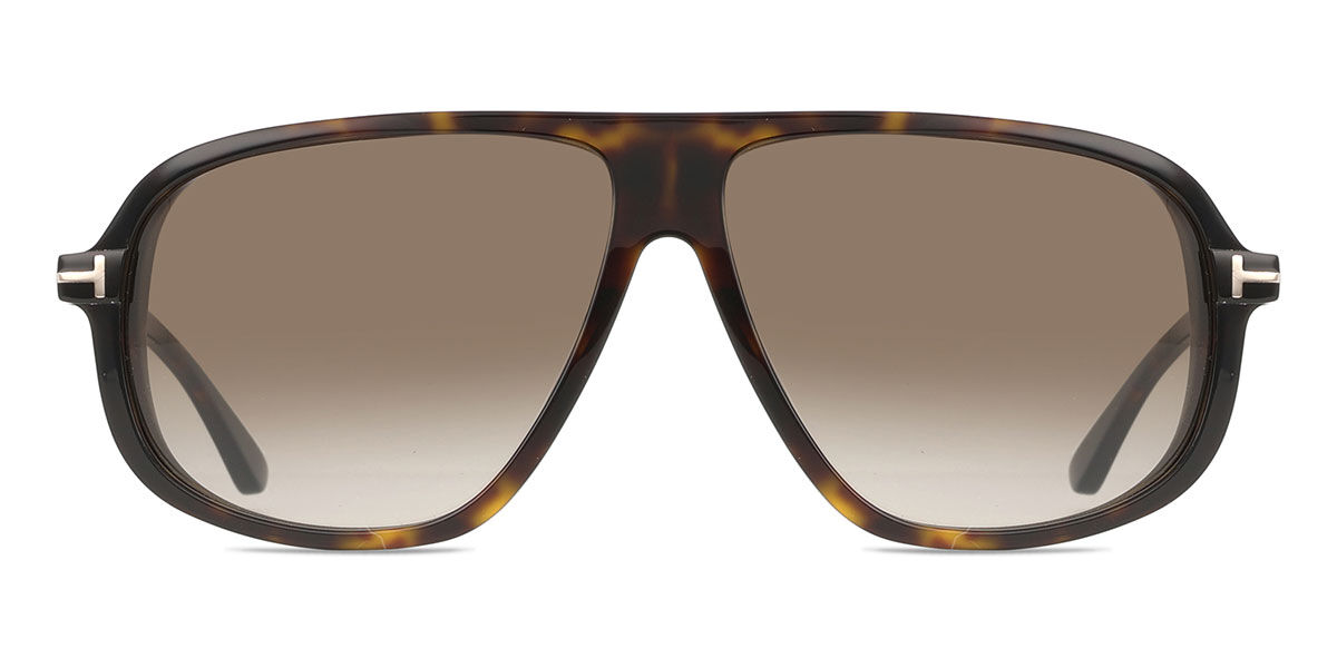 Tom Ford FT1208 GUILLAUME 52K, Tortoiseshell frame, Gradient Roviex Grey lenses