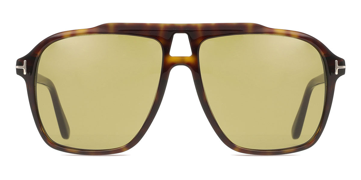 Tom Ford FT1209 AUTARI 52N, Tortoiseshell frame, Sage Green lenses