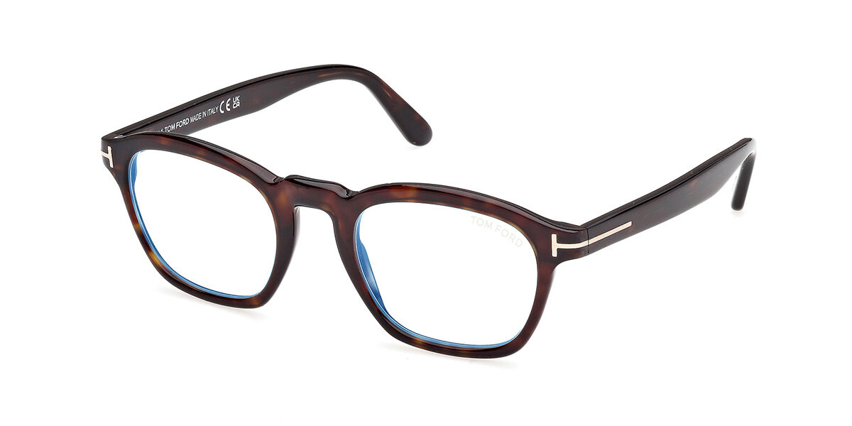 Tom Ford FT6033-B 052 Blue-Light Block, Tortoiseshell frame