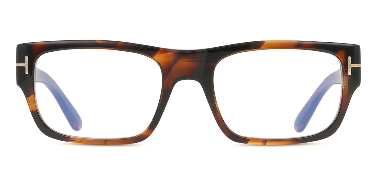 Tom Ford FT6034-B 056 Blue-Light Block, Tortoiseshell frame