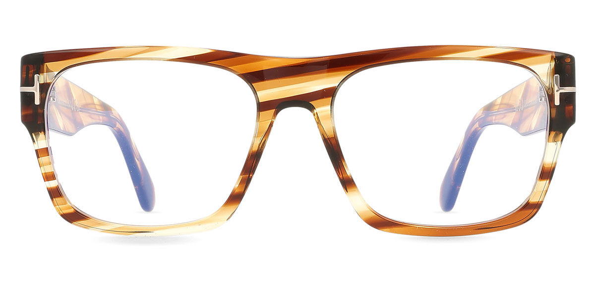 Tom Ford FT6035-B 055 Blue-Light Block, Tortoiseshell frame