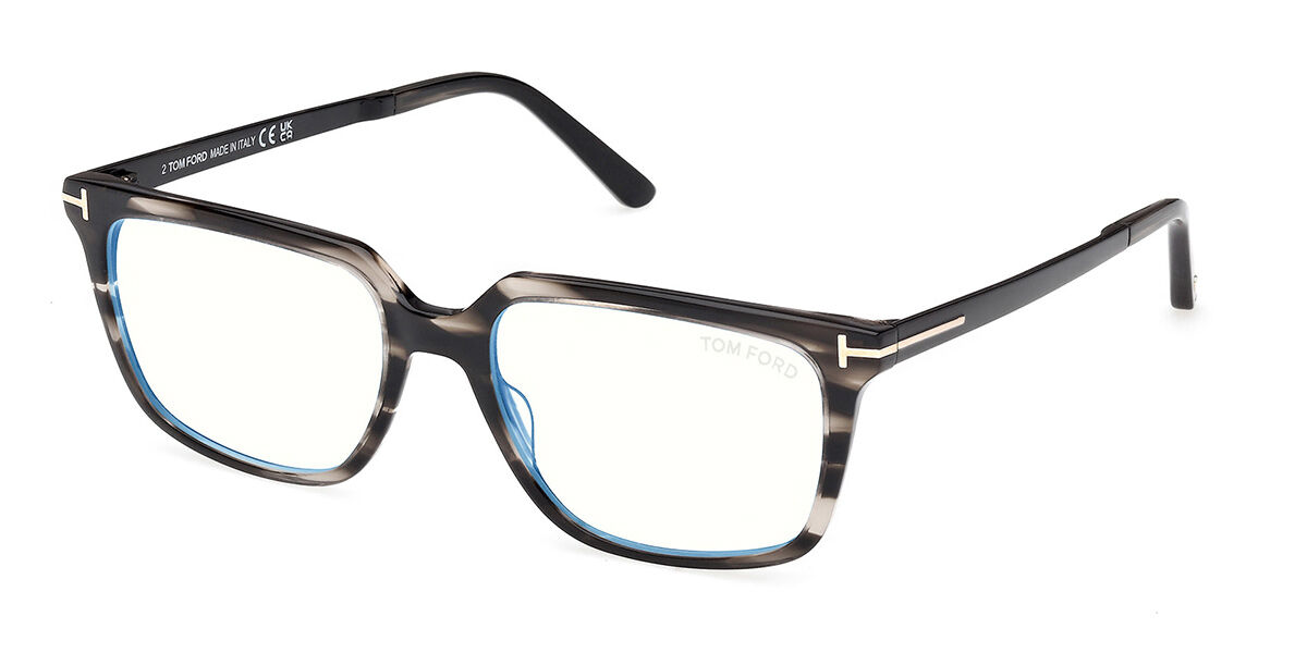 Tom Ford FT6039-B 056 Blue-Light Block, Tortoiseshell frame