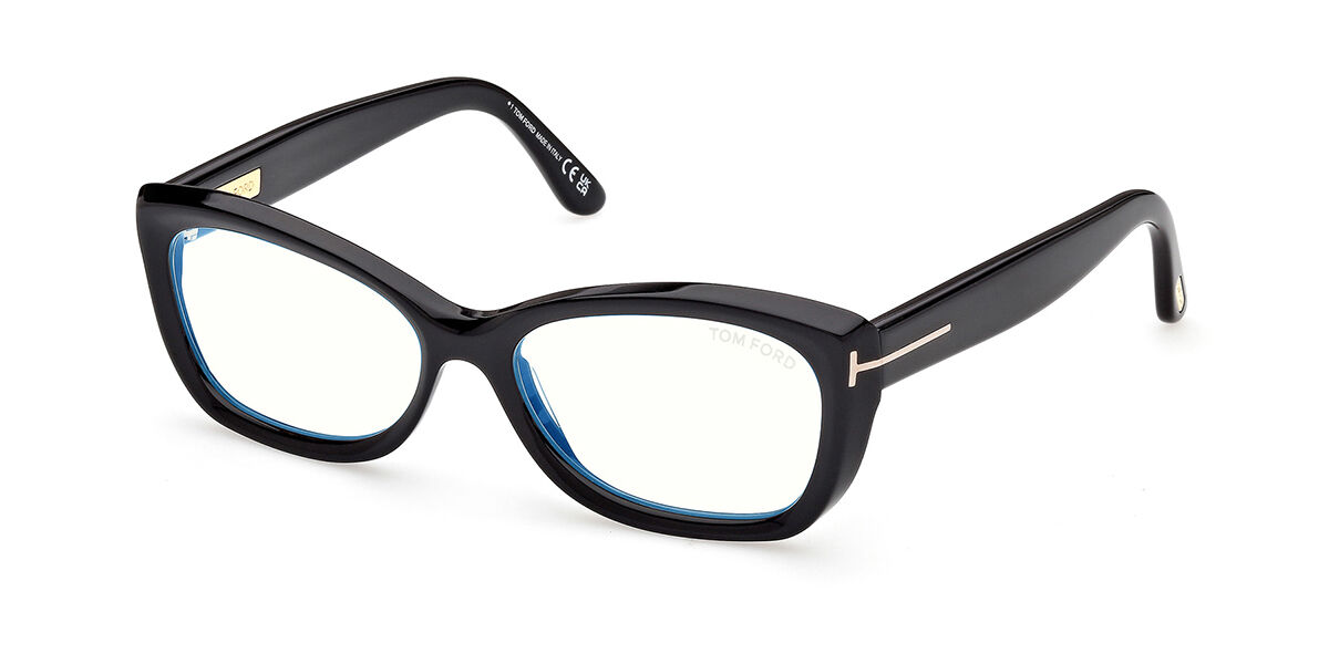 Tom Ford FT6046-B 001 Blue-Light Block, Black frame