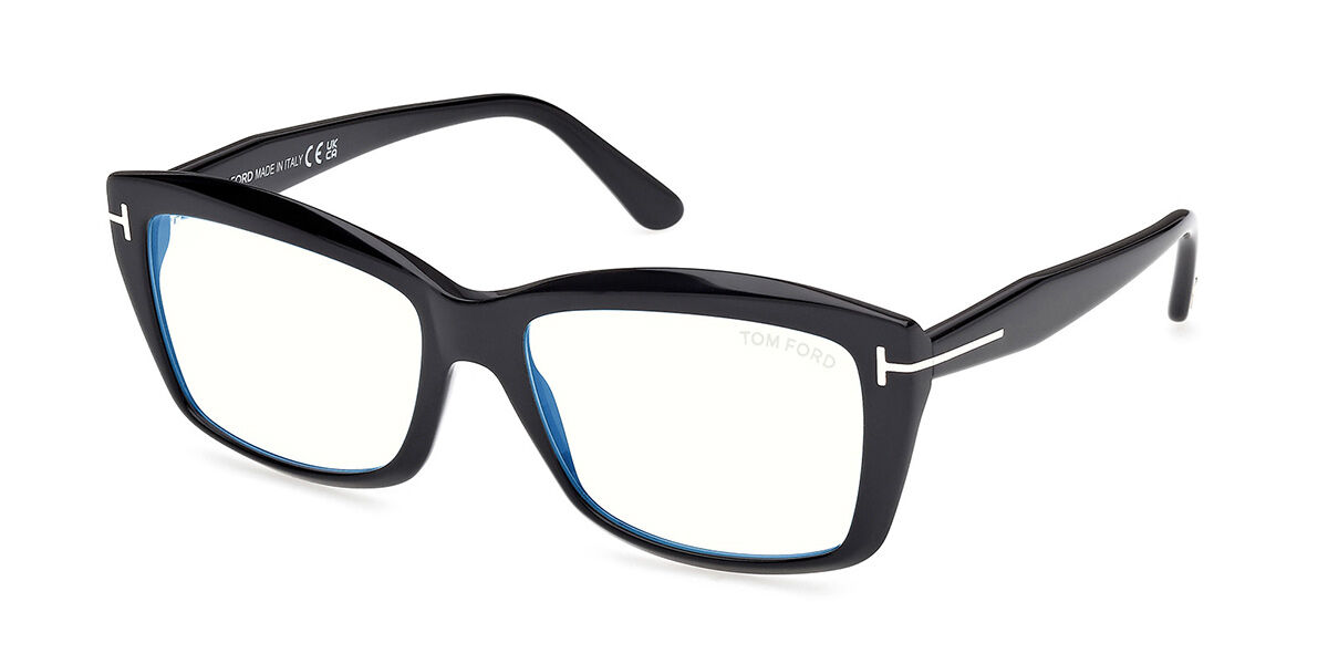 Tom Ford FT6065-B 001 Blue-Light Block, Black frame