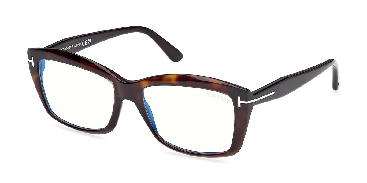 Tom Ford FT6065-B 052 Blue-Light Block, Tortoiseshell frame