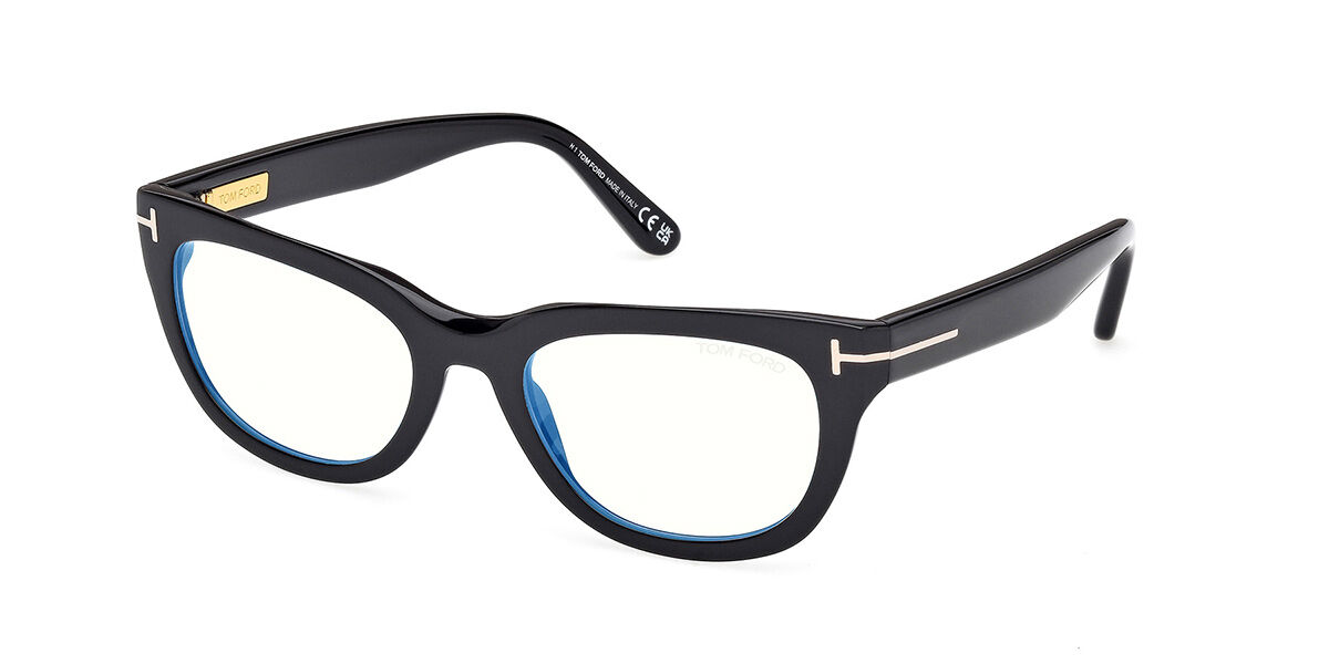 Tom Ford FT6066-B 001 Blue-Light Block, Black frame