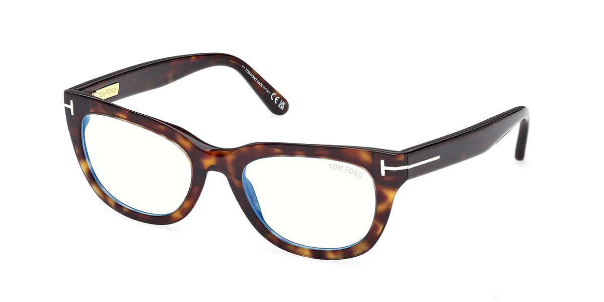 Tom Ford FT6066-B 052 Blue-Light Block, Tortoiseshell frame
