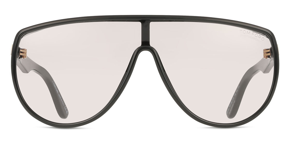 Tom Ford FT1182 ACHILLES 01A, Black frame, Smoke Grey Photochromic lenses