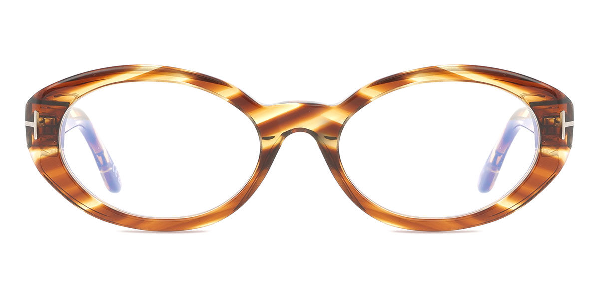 Tom Ford FT6067-B 055 Blue-Light Block, Tortoiseshell frame
