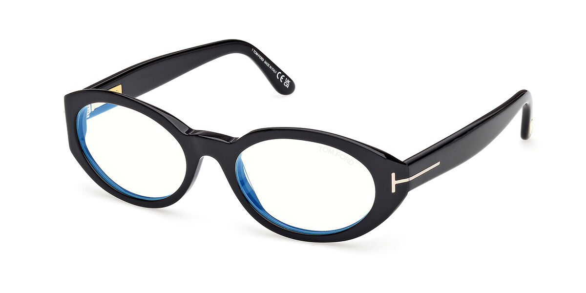 Tom Ford FT6067-B 001 Blue-Light Block, Black frame
