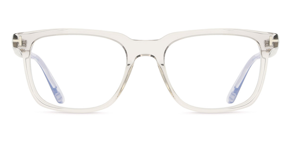 Tom Ford FT6080-B 020 Blue-Light Block, Clear frame