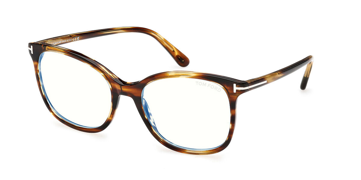 Tom Ford FT6089-B 055 Blue-Light Block, Tortoiseshell frame