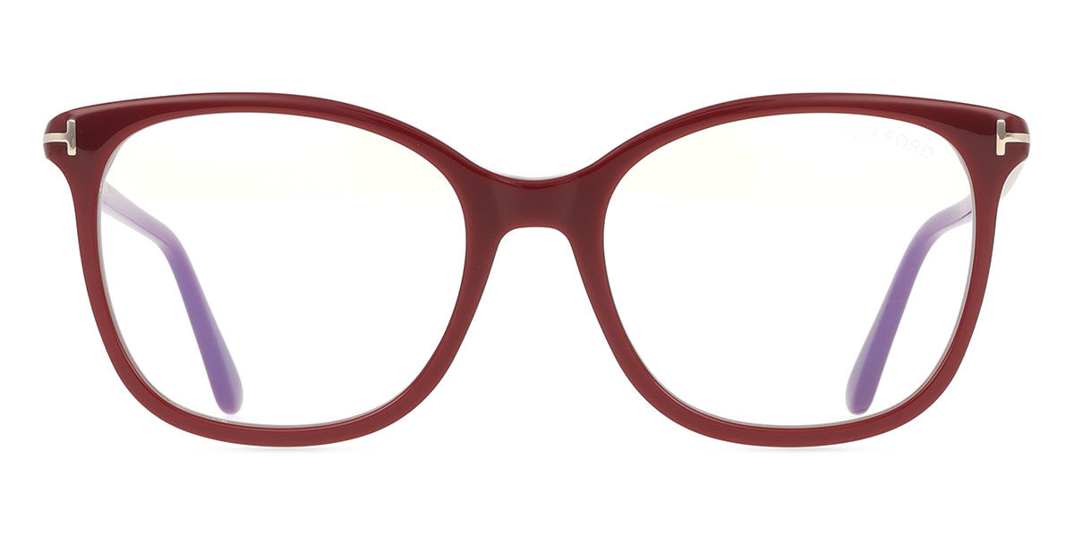 Tom Ford FT6089-B 069 Blue-Light Block, Burgundy frame