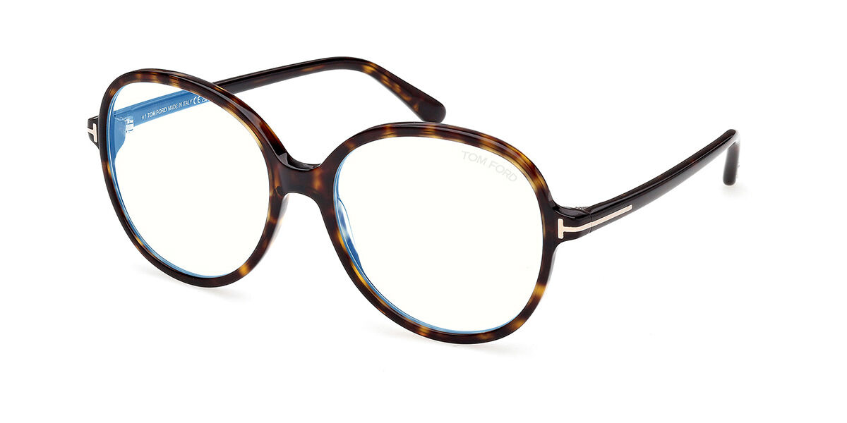 Tom Ford FT6090-B 052 Blue-Light Block, Tortoiseshell frame