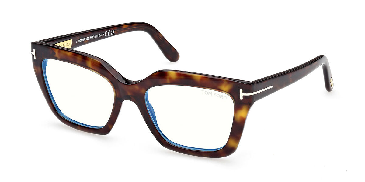 Tom Ford FT6093-B 052 Blue-Light Block, Tortoiseshell frame
