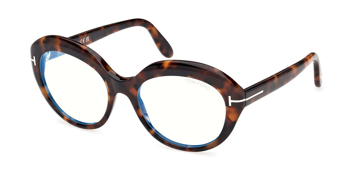 Tom Ford FT6095-B 052 Blue-Light Block, Tortoiseshell frame