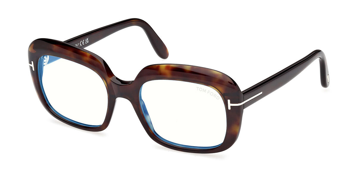 Tom Ford FT6096-B 052 Blue-Light Block, Tortoiseshell frame