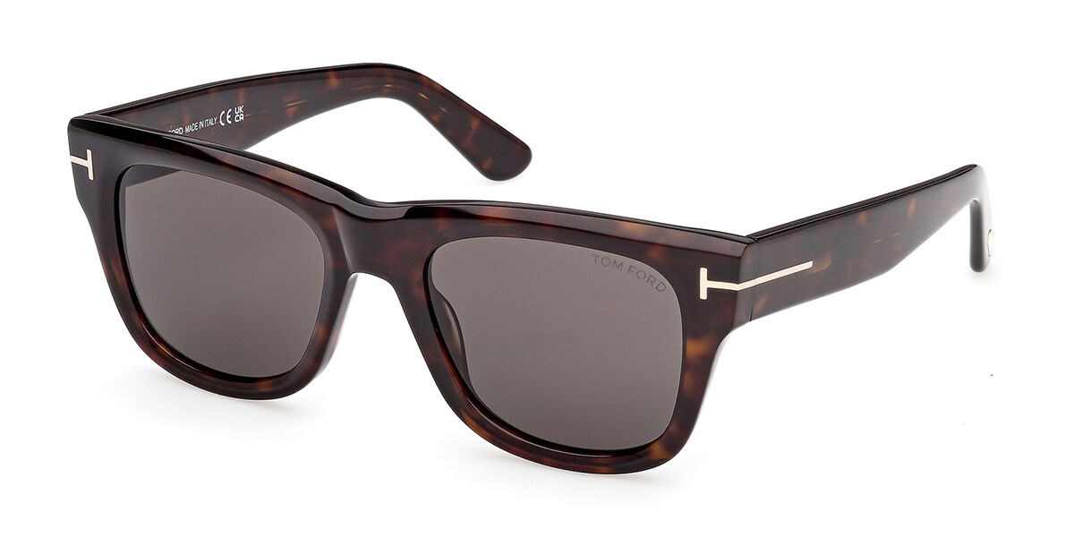 Tom Ford FT1304 FINN-02 52A, Tortoiseshell frame, Smoke Grey lenses