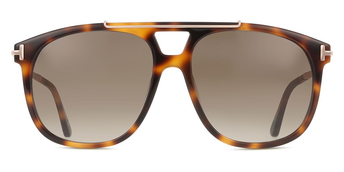 Tom Ford FT1306 SAM-02 53K, Tortoiseshell frame, Gradient Roviex Grey lenses