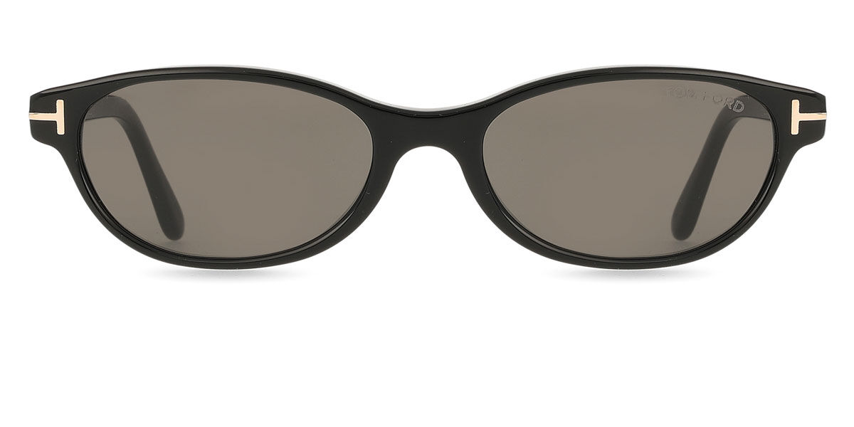 Tom Ford FT1310 CHLOE-02 01A, Black frame, Smoke Grey lenses