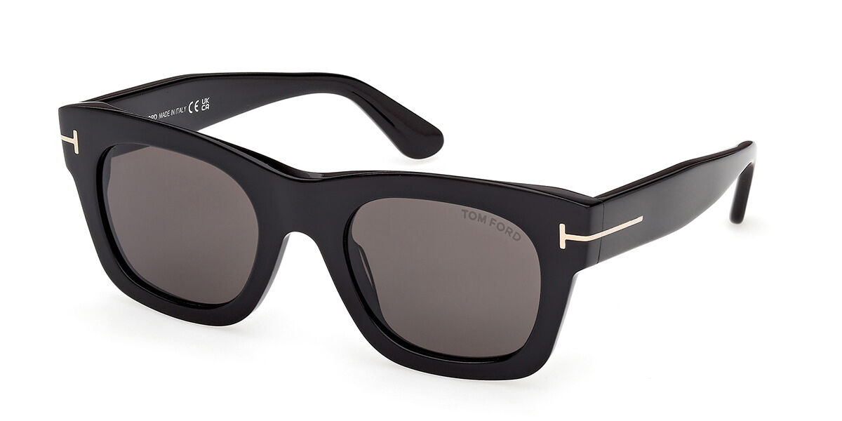 Tom Ford FT1314 EMMA-02 01A, Black frame, Smoke Grey lenses