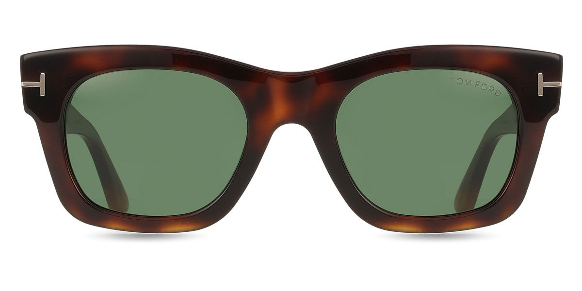Tom Ford FT1314 EMMA-02 53N, Tortoiseshell frame, Dark Green lenses