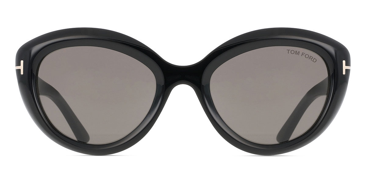 Tom Ford FT1316 STACY-02 01A, Black frame, Smoke Grey lenses