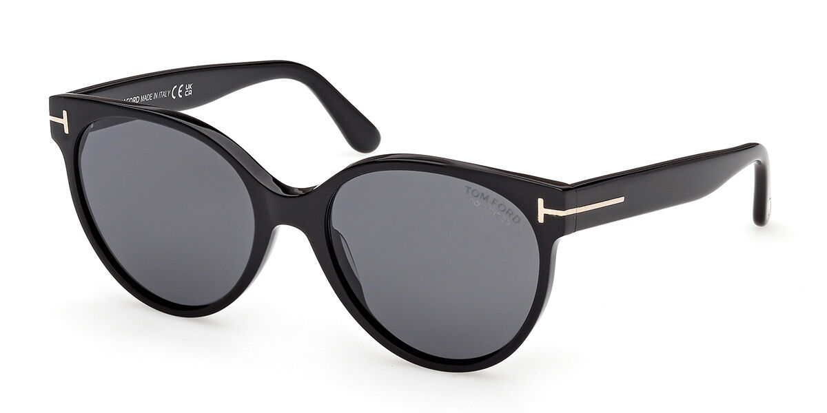 Tom Ford FT1311 TALLULAH-02 Polarized 01D, Black frame, Smoke Grey lenses